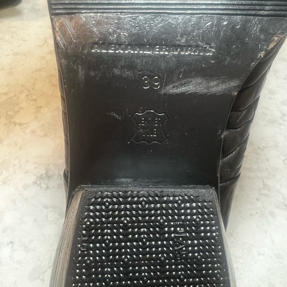 Alexander Wang Black Over the Knee Boots - Picture 3 of 4